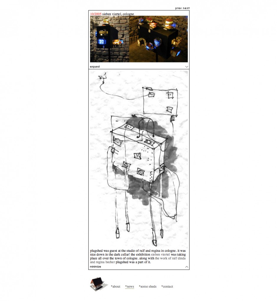 Screenshot Webpage