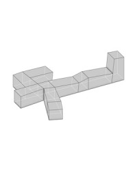 3D Modell der Sitzkombination
